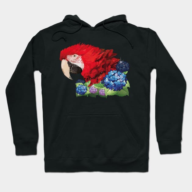 Aliverde Macaw Hoodie by obscurite